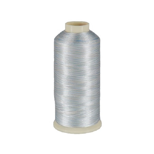 5001 Multi White Variegated Thread (Rayon)