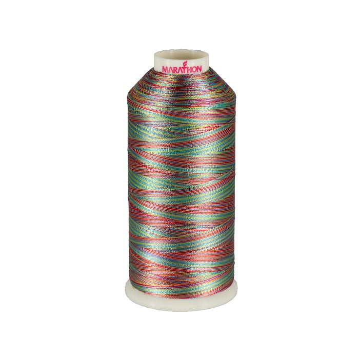 5005 Multi Rainbow Variegated Thread (Rayon)