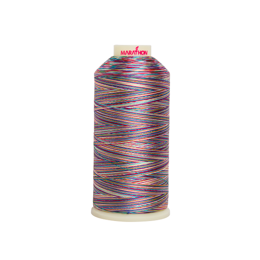 5006 Multi Rainbow  Variegated Thread (Rayon)
