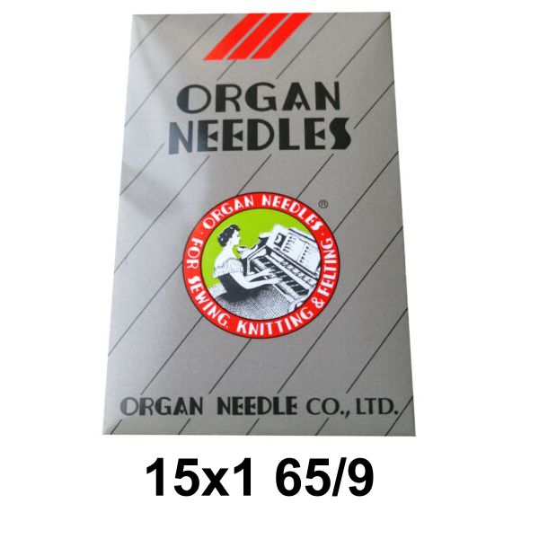 Organ Flat Shank Needle - 15x1 For Home Machines Regular Point