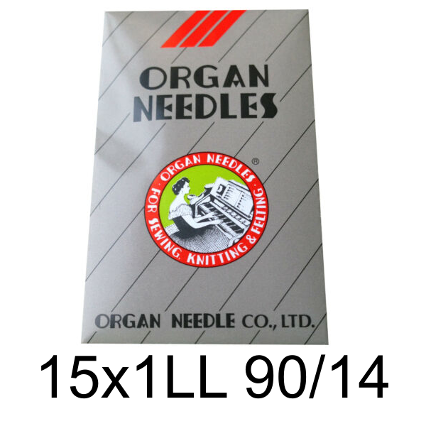 Organ Flat Shank- 15x1LL Leather Point Needle -
