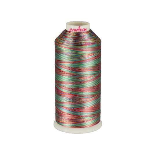 5005 Multi Rainbow  Variegated Thread (Rayon)