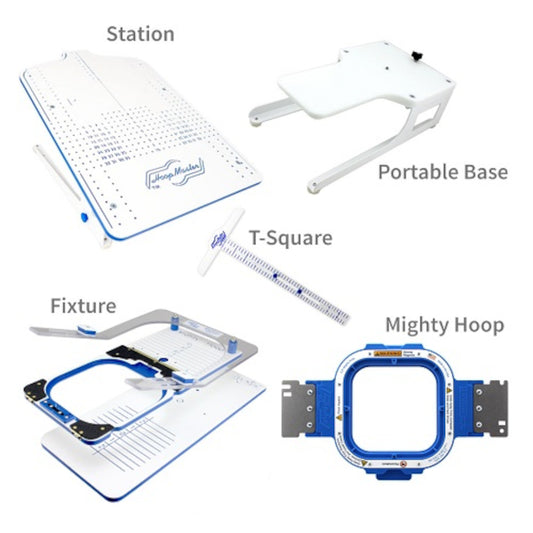 Mighty Hoop-Square 5.5" Station Kit