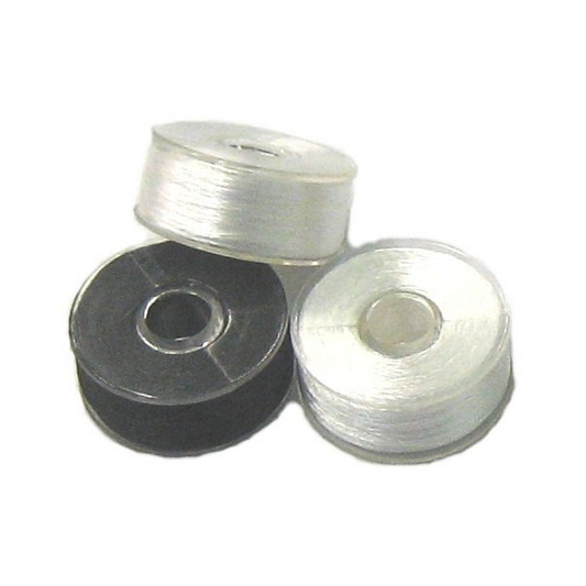 Black Plastic Sided Bobbins - Size L 75/2