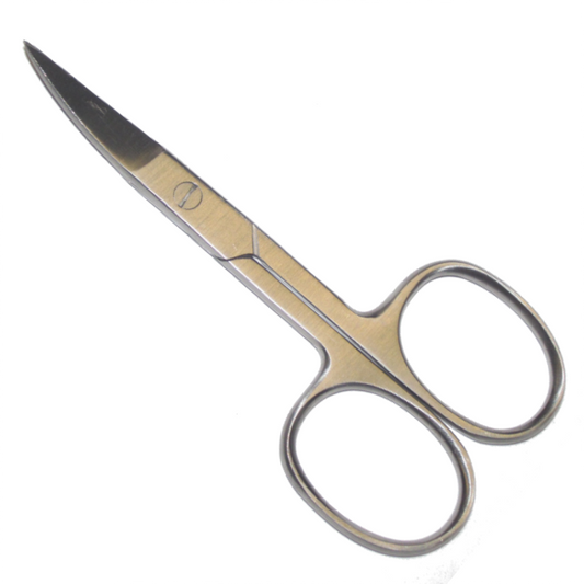 M-4 Oval Handle Curved Blade Scissor 3.5" *D (see m-506c)