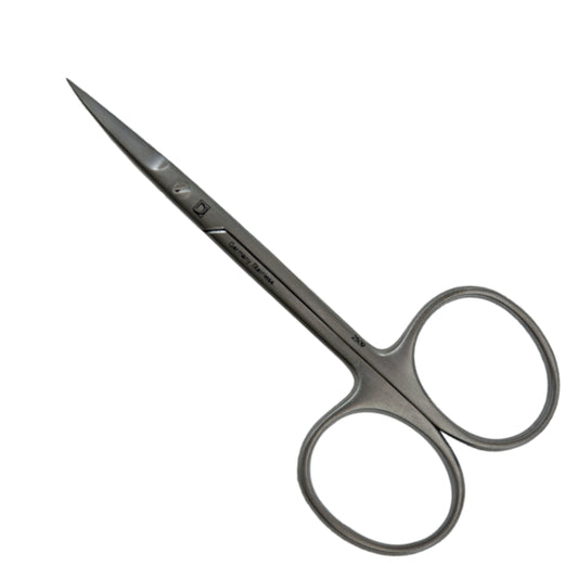 M-506C Oval Handle Curved Blade Scissor 3.5"