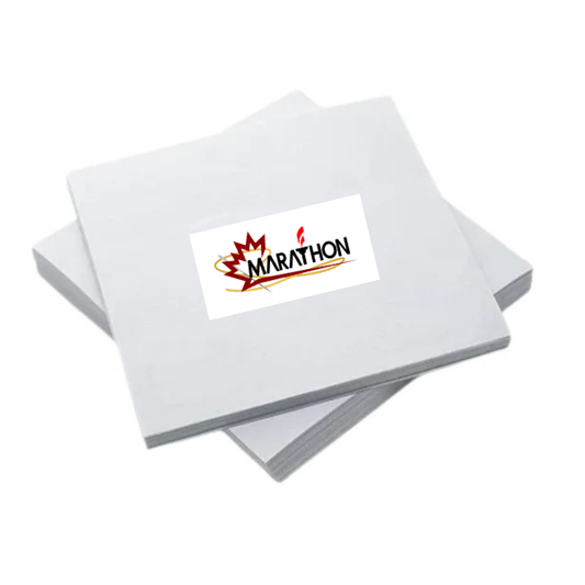 Pre-Cut Backing, Medium Weight 2.5 oz, White