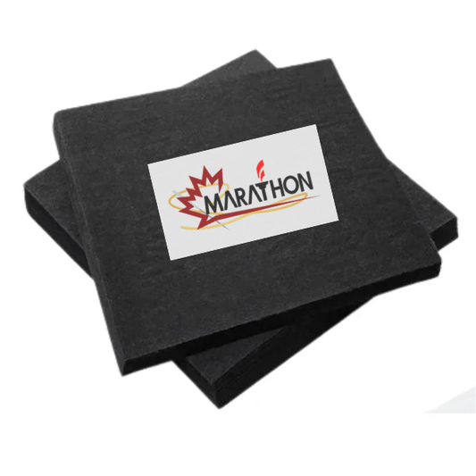 Pre-Cut Backing, Heavy Weight 3 oz, Black