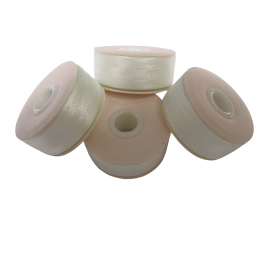 White Paper-sided Bobbins High Tenacity - Size L 70D/2